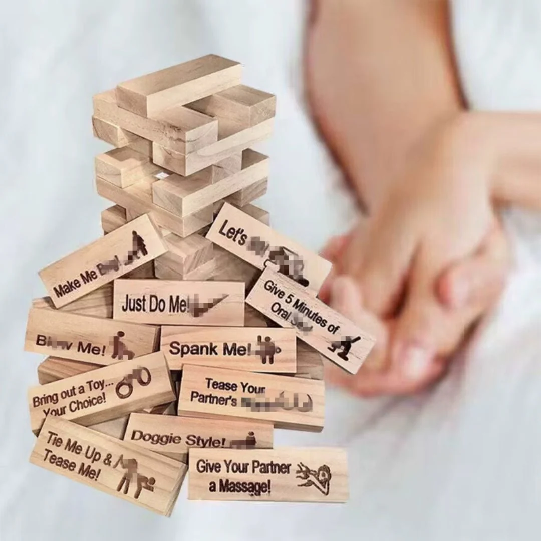 Love Jenga - kinky adult Challanges - Image 4